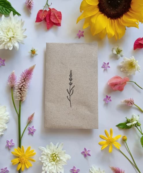 Bee Kind Australia edible seed mix packet