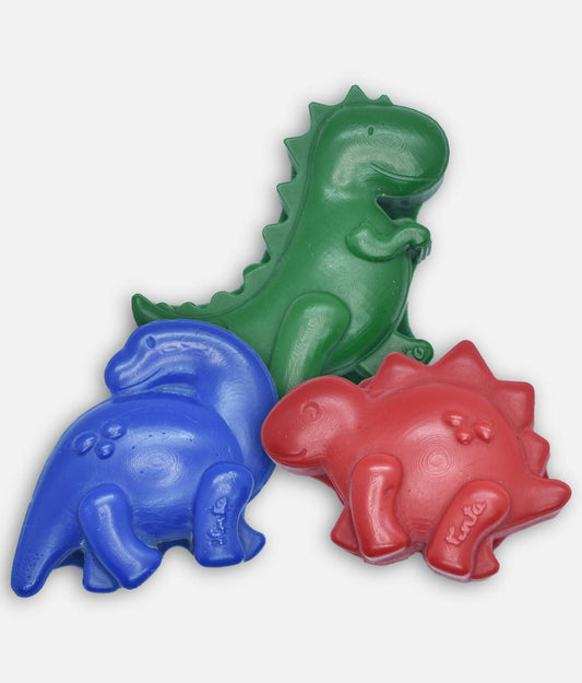 Tinta crayon dinosaur pack contents